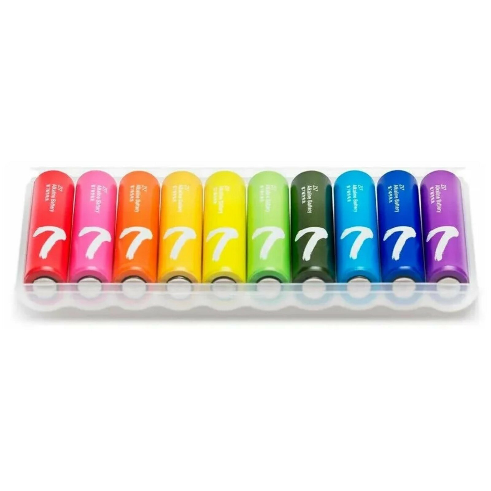 Батарейки алкалиновые ZMI ZI7 Rainbow AAA batteries (10 шт.)
