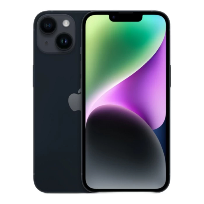 iPhone 14 Plus 256Гб (1 sim + eSIM / 84%) Темная ночь - Б/У ★★★☆☆
