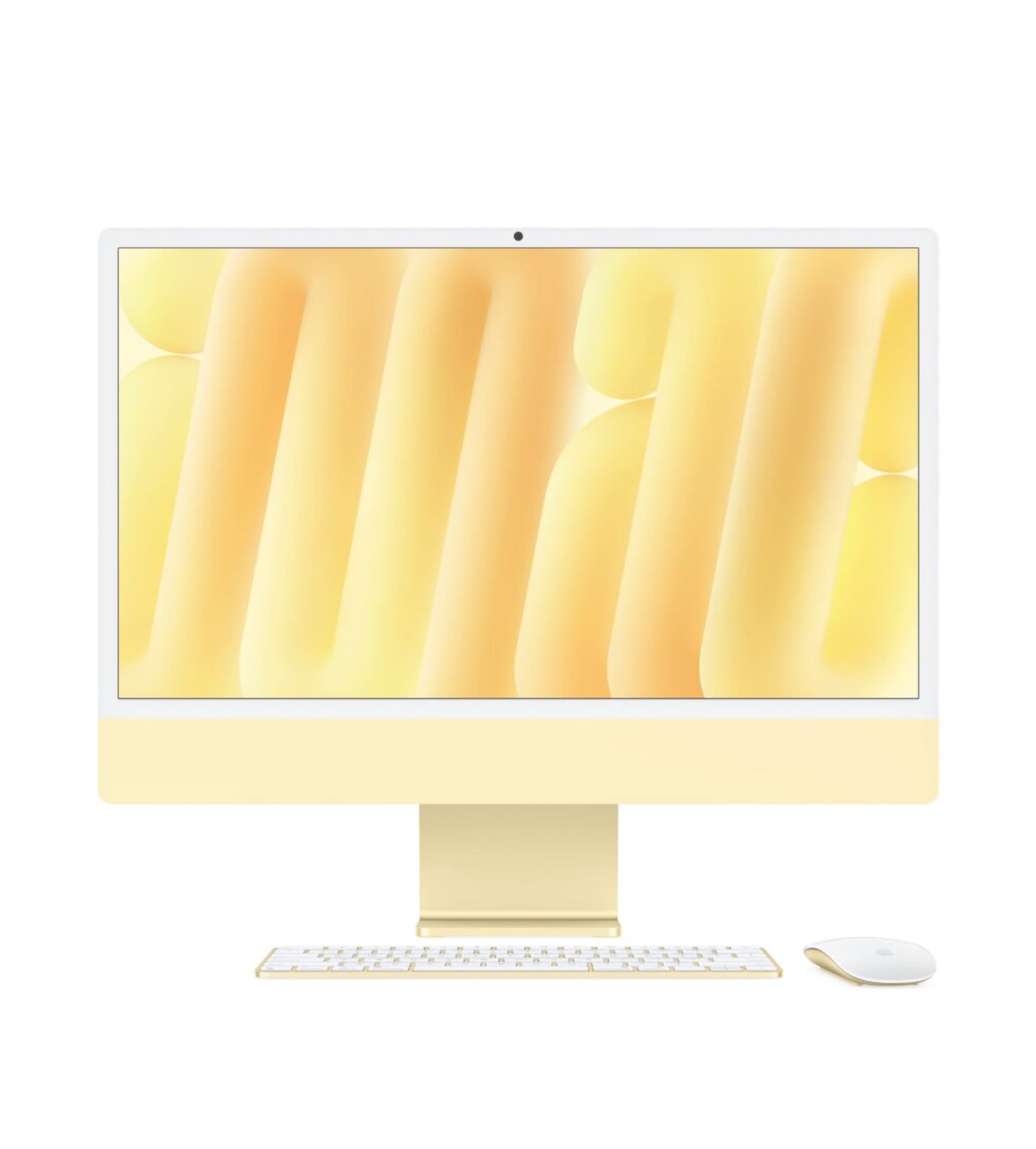 Apple iMac 24", 2024, Retina 4,5K, M4 10Core CPU, 10Core GPU/16Гб/256Гб SSD, Желтый