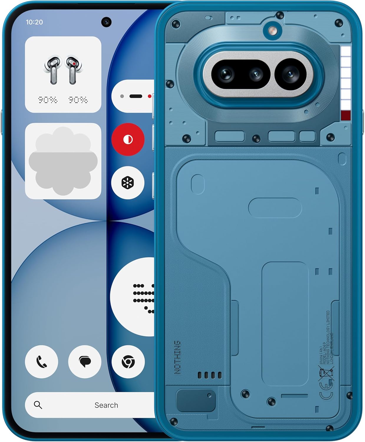 Смартфон Nothing Phone (4a) 12/256Гб, Голубой