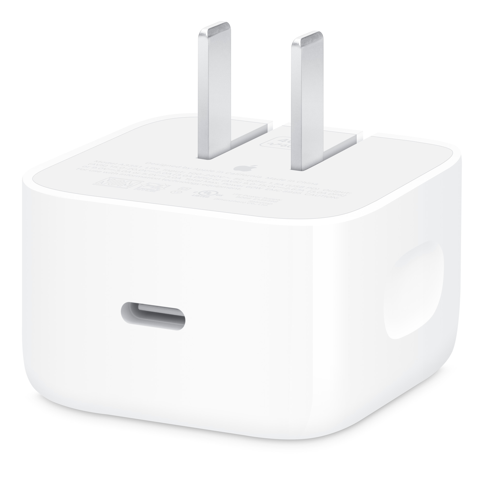 Сетевое зарядное устройство USB-C, 40W Dynamic Power Adapter with 60W Max (оригинал)