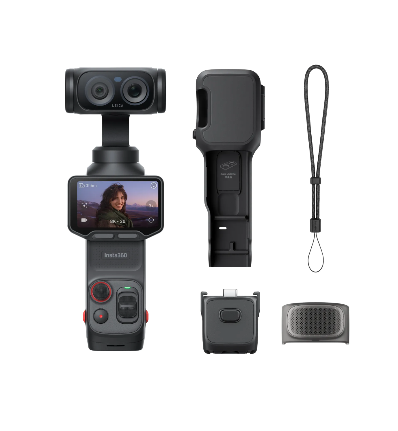 Экшн-камера Insta360 Luna Ultra, Черный в Сочи