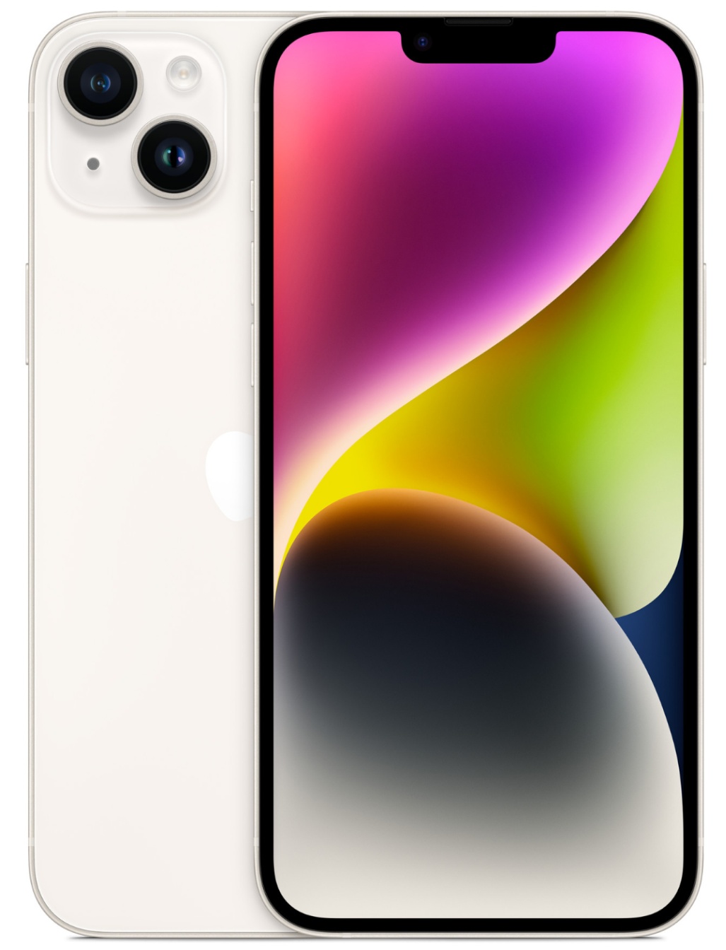 iPhone 14 128Гб (1 sim + eSIM / 86%) Сияющая звезда - Б/У ★★★☆☆