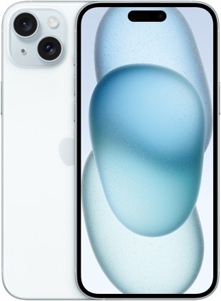 Смартфон Apple iPhone 15 256Гб (1 sim + eSIM) Голубой
