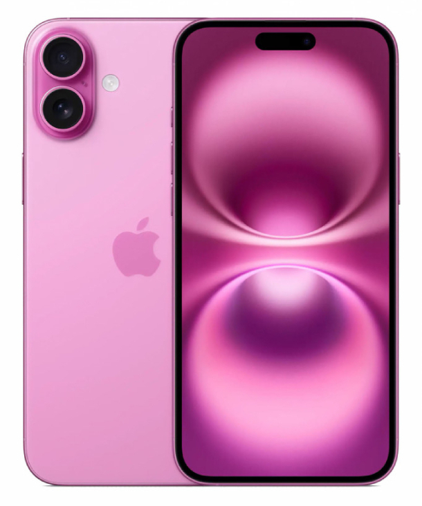 Смартфон Apple iPhone 16 256Гб (1 sim + eSIM) Розовый - Официально заменён в АСЦ