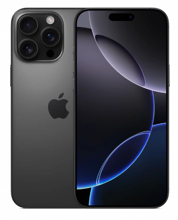 Смартфон Apple iPhone 16 Pro 128Гб (eSIM) Черный титан