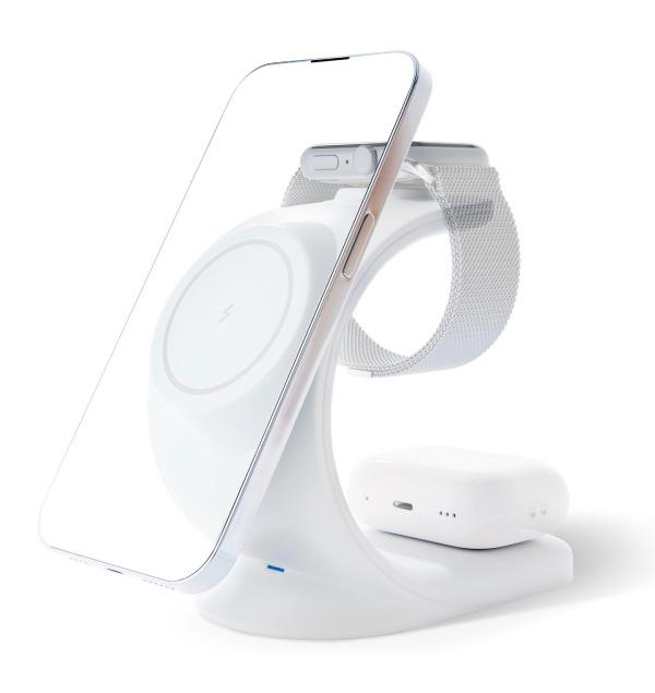 Беспроводное зарядное устройство «vlp» Powerstand 3 in 1, белый