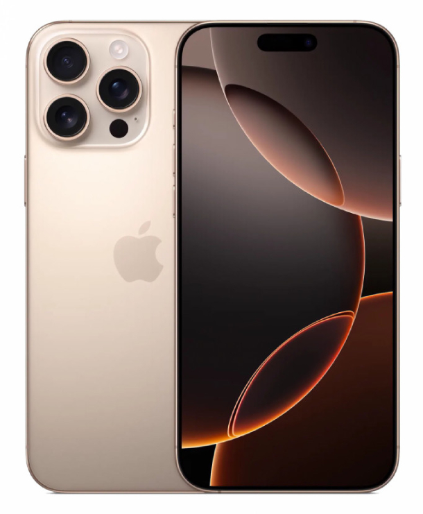 Смартфон Apple iPhone 16 Pro Max 256Гб (1 sim + eSIM) Пустынный титан