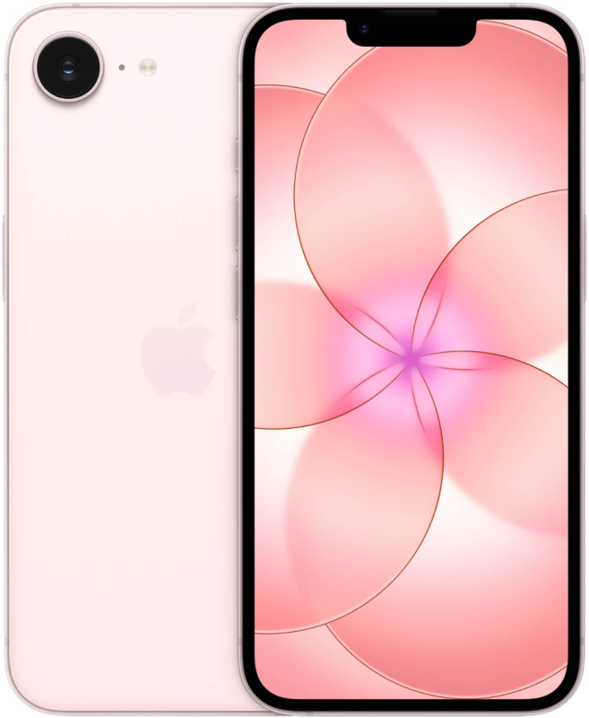 Смартфон Apple iPhone 17e 256Гб (eSIM) Нежно-розовый - Активированный