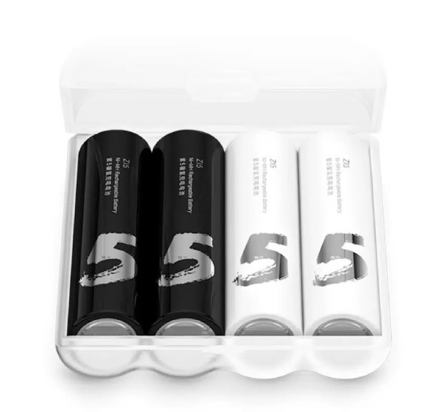 Аккумуляторные батарейки Xiaomi Zi5 HR6-AA (4 шт.)