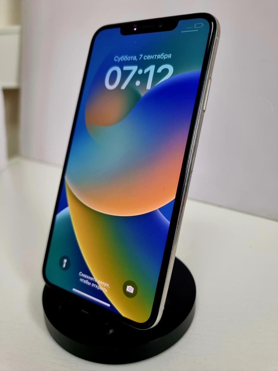 iPhone Xs Max 512Гб Серебристый (Заменен АКБ / Без коробки / Заменен дисплей) - Б/У ★★★☆☆