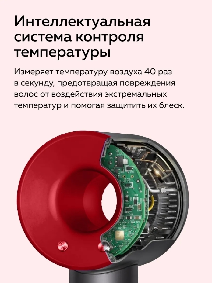 Фен для волос Super Hair Dryer с 5 насадками в Сочи