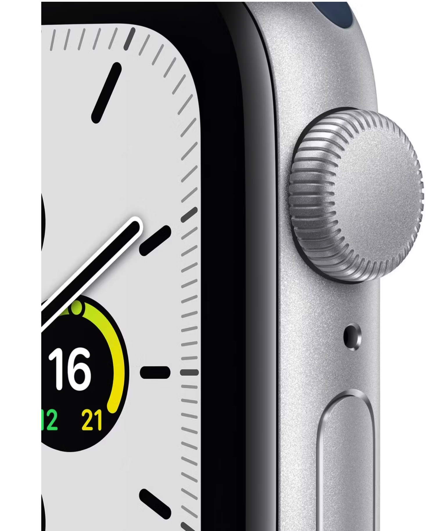 Apple Watch SE 2020 40 мм корпус из золотого алюминия с спортивным ремешком белого цвета (MYDN2RU/A) - Б/У