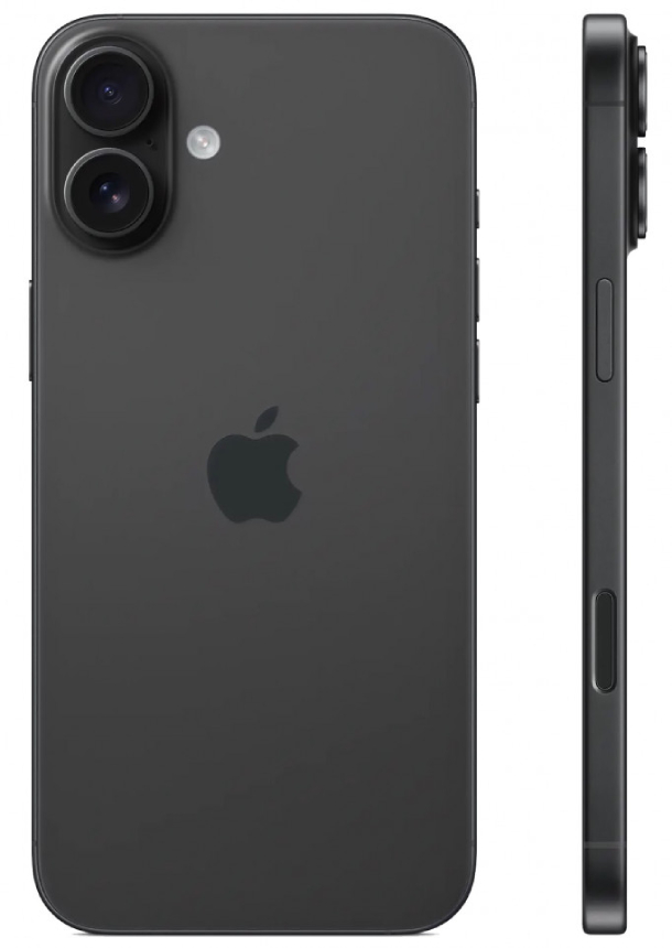 Смартфон Apple iPhone 16 128Гб (1 sim + eSIM) Черный - Активированный
