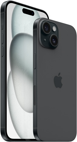 iPhone 15 128Гб (2 sim / 89%) Черный - Б/У ★★★☆☆