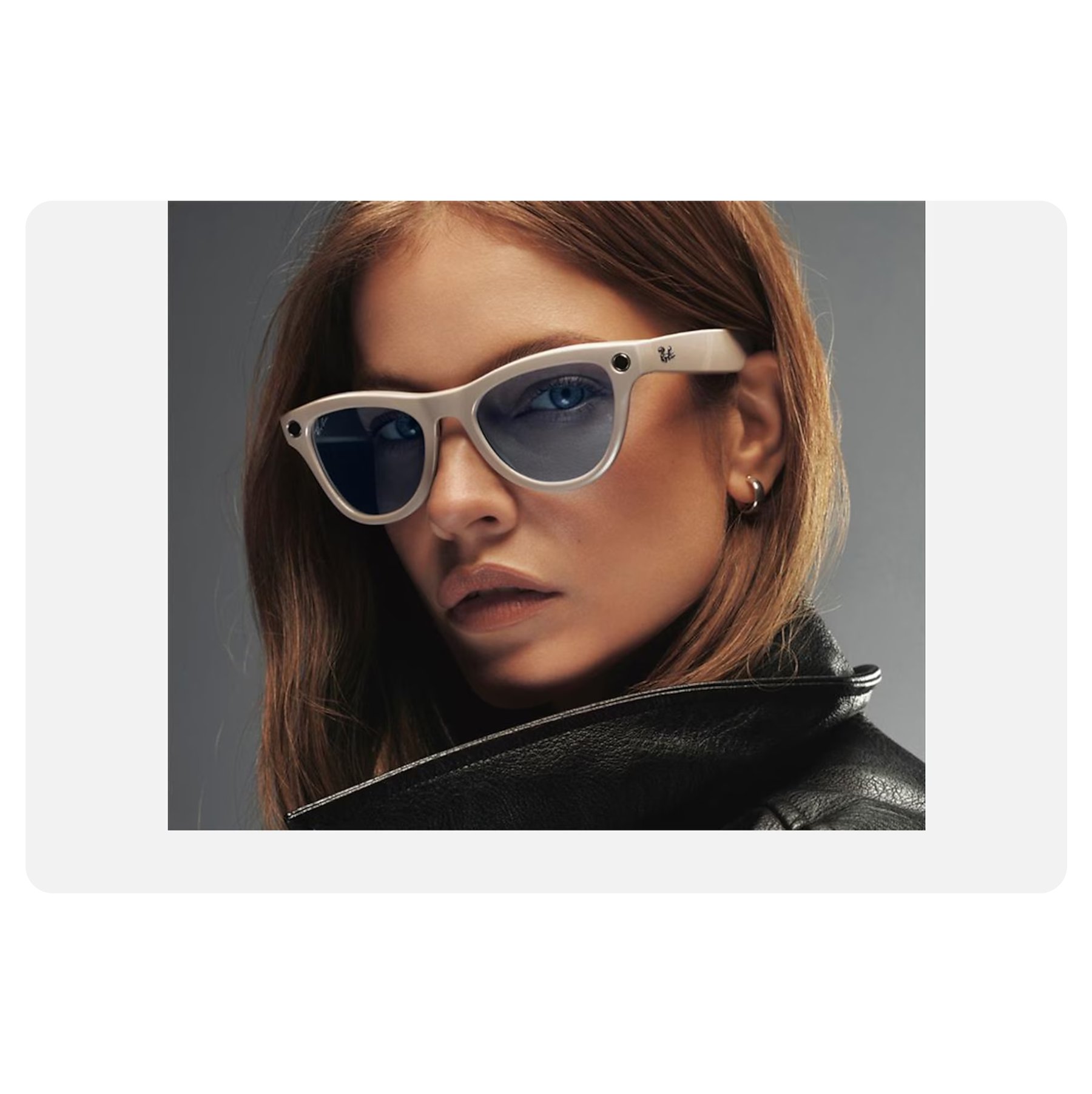 RayBan Meta Skyler, 150 - 52 размер, Блестящий мелово-серый/переходный сапфировый, RW4010 в Сочи
