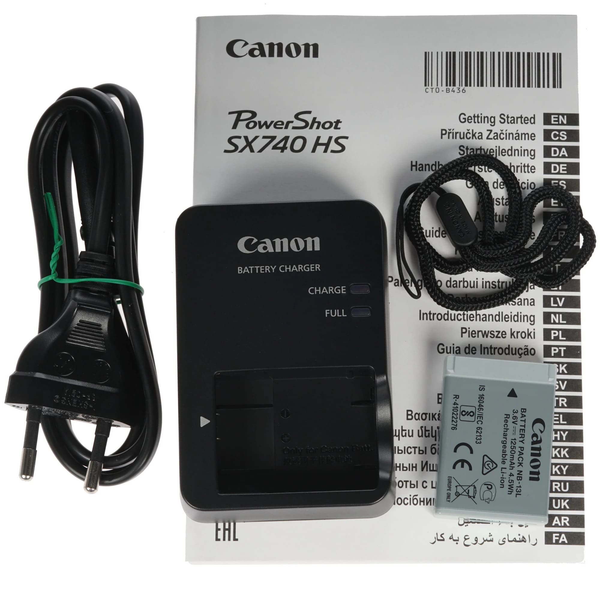 Фотоаппарат Canon PowerShot SX740 HS, Black в Сочи