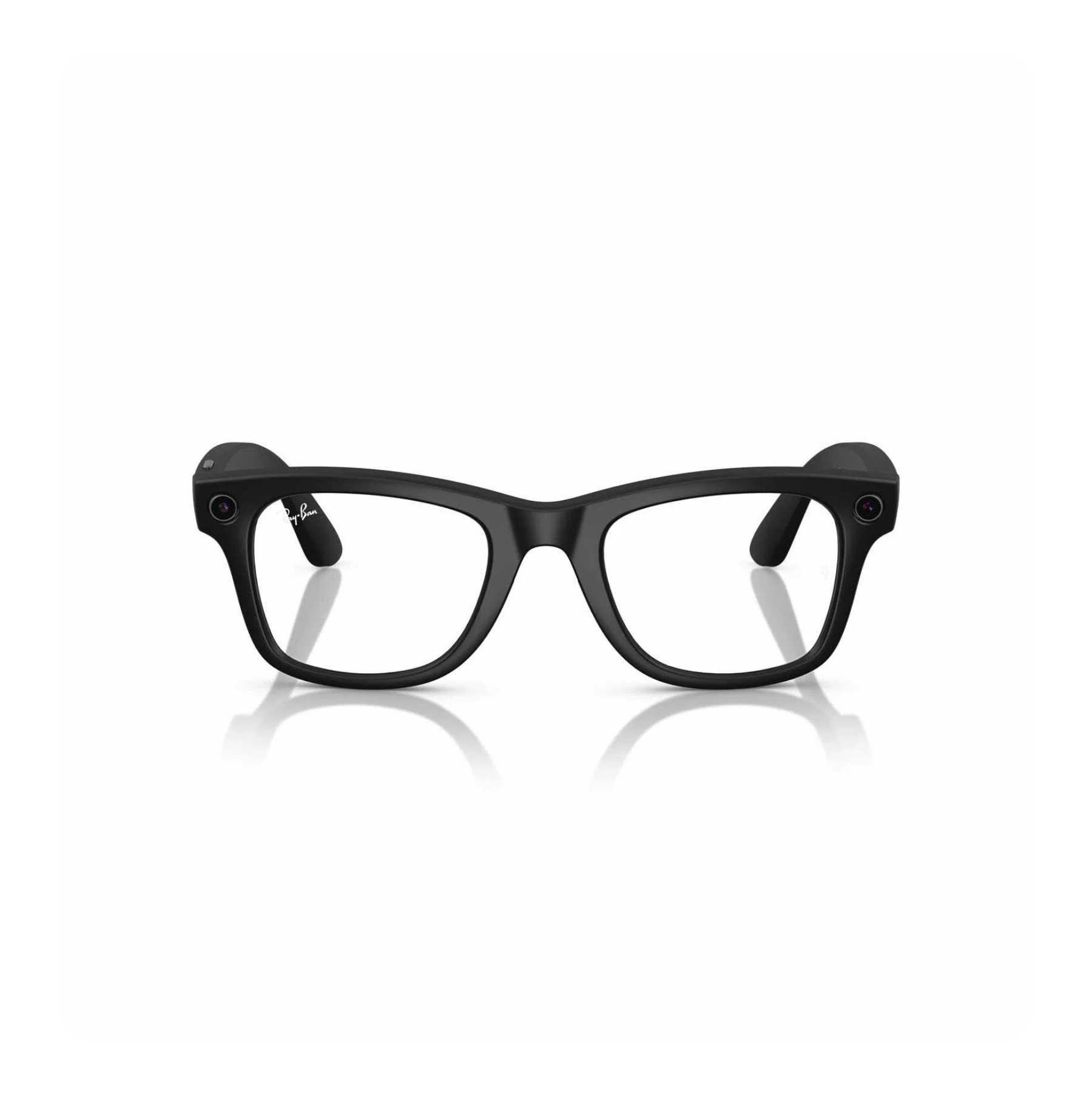 RayBan Meta Wayfarer, 155/53 размер, Матовый черный/прозрачный с переходом в графитово-зеленый, RW4008 в Сочи