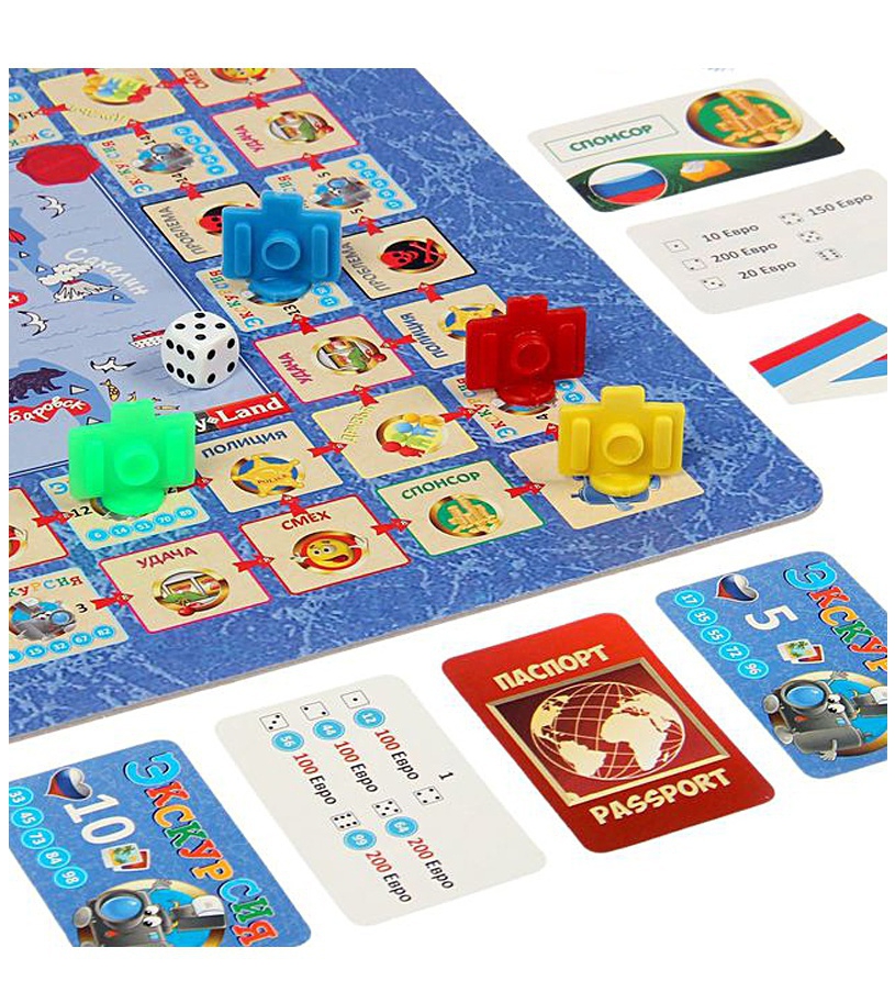 Настольная игра "Путешествие По России" в Сочи