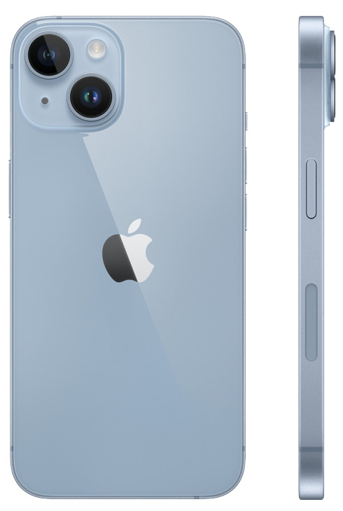 iPhone 14 128Гб (1 sim + eSIM / 79%) Синий - Б/У ★★☆☆☆