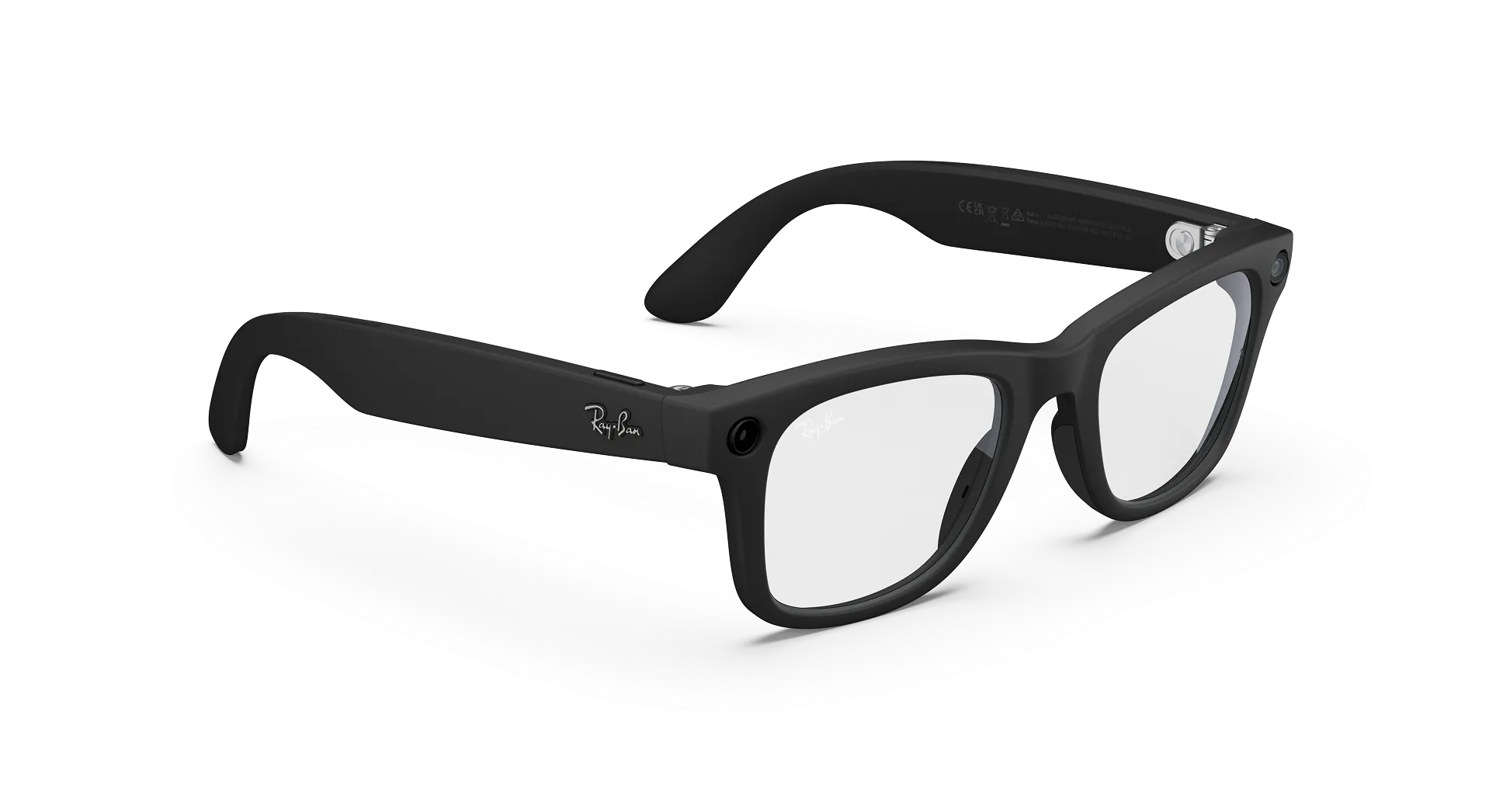 Умные очки Ray Ban Wayfarer (Gen 2) RW4012 Matte Black/Clear (S 53) L 155-53mm в Сочи