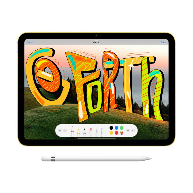 iPad 11" (A16) 128Гб Wi-Fi Серебристый - Б/У