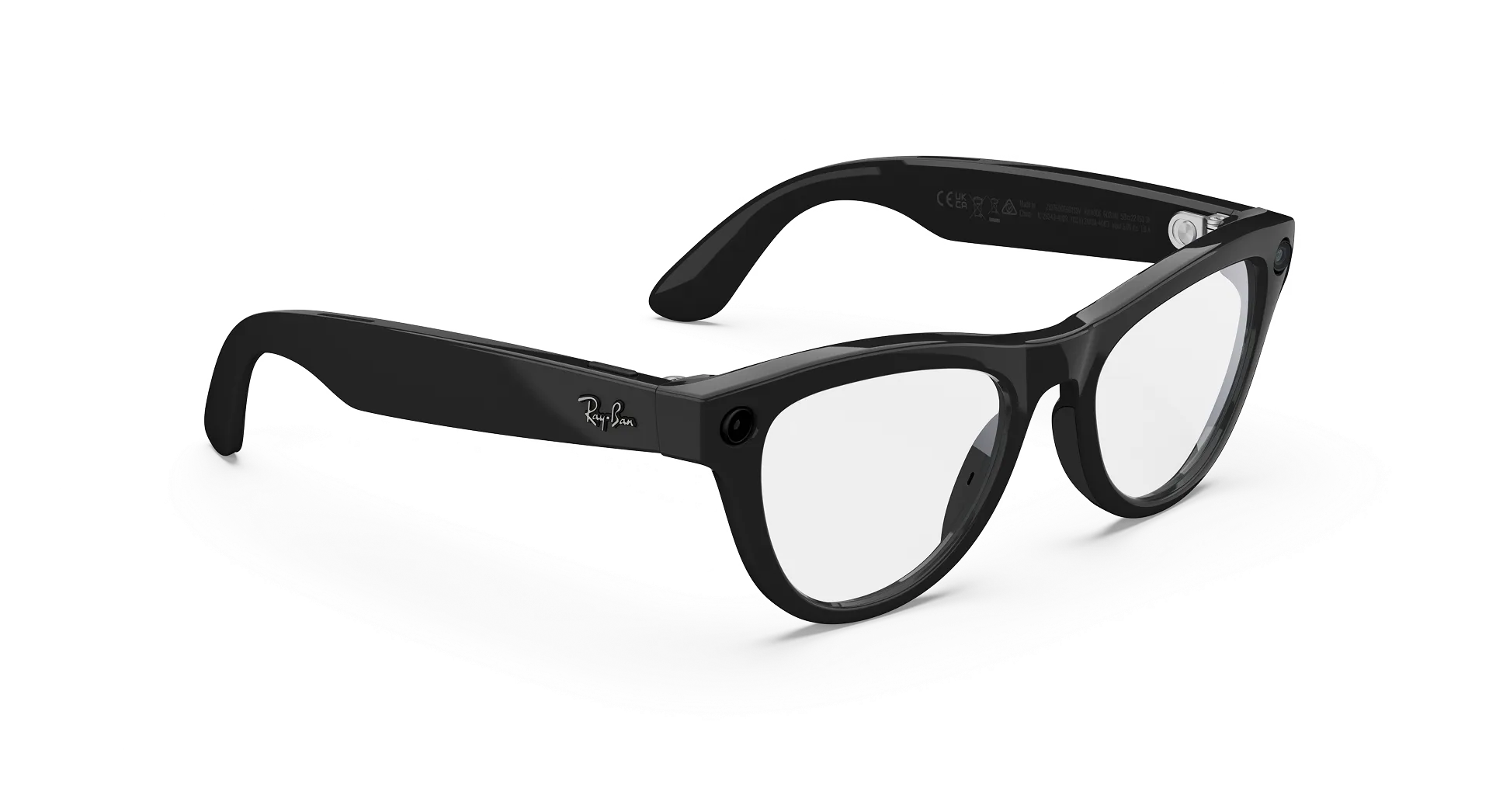 Умные очки Ray Ban Skyler (Gen 2) RW4014 Shiny Black/Clear (150 - 52мм) в Сочи