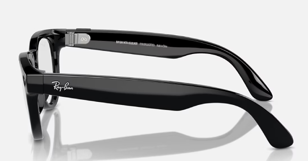RayBan Meta Headliner Shiny, Прозрачно-черные в Сочи