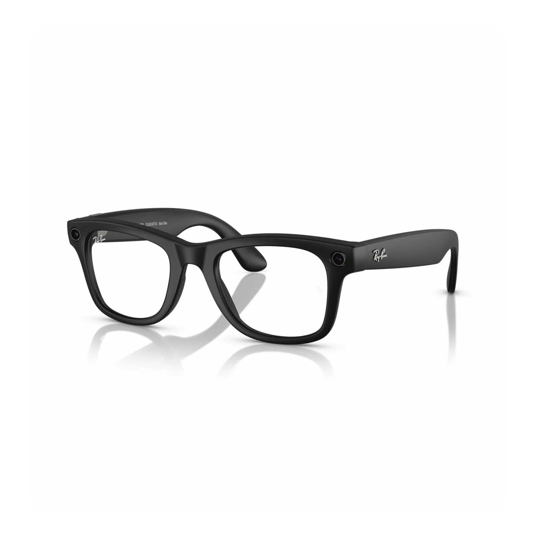 RayBan Meta Wayfarer, 155/53 размер, Матовый черный/прозрачный с переходом в графитово-зеленый, RW4008 в Сочи